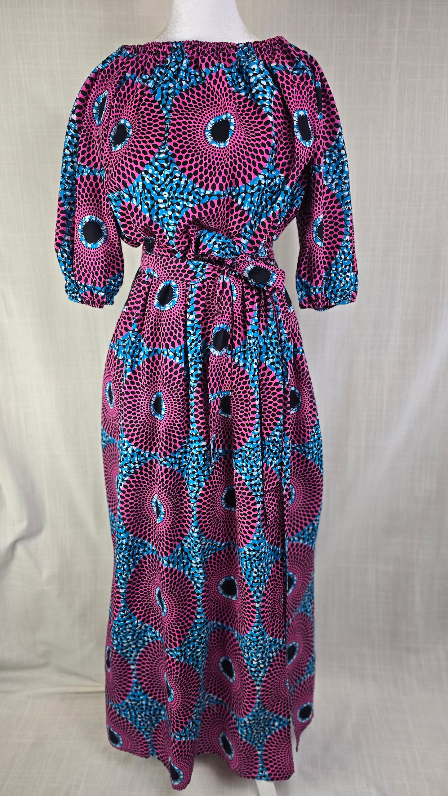 KaraChic Bold African Maxi Dress