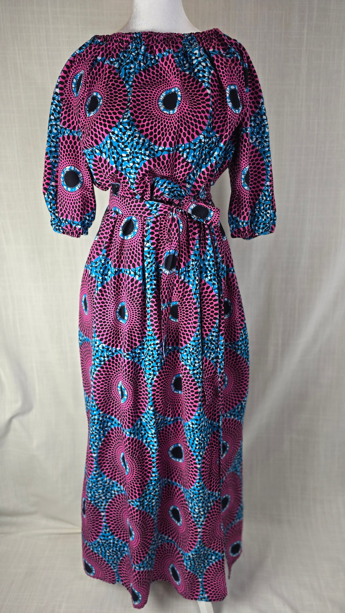 KaraChic Bold African Maxi Dress