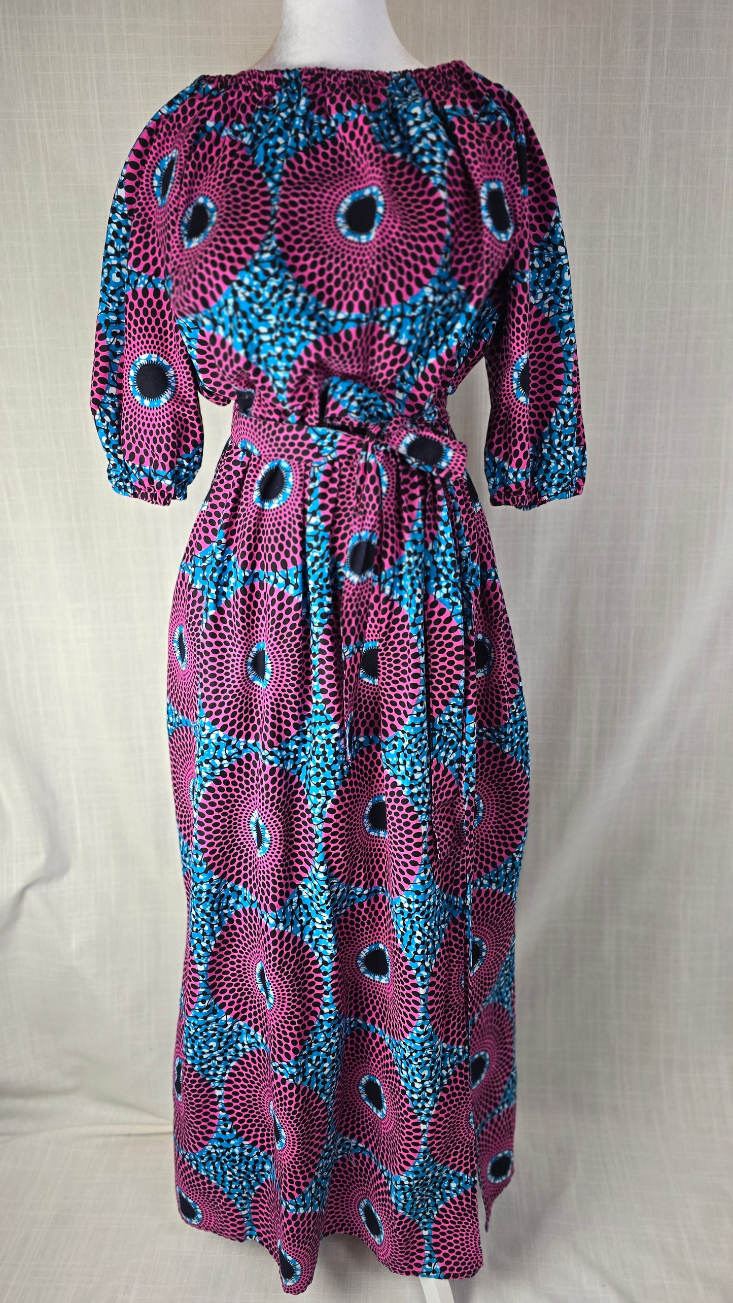 KaraChic Bold African Maxi Dress