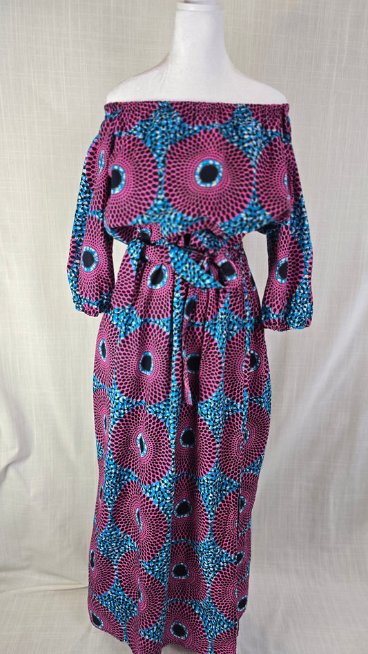 KaraChic Bold African Maxi Dress