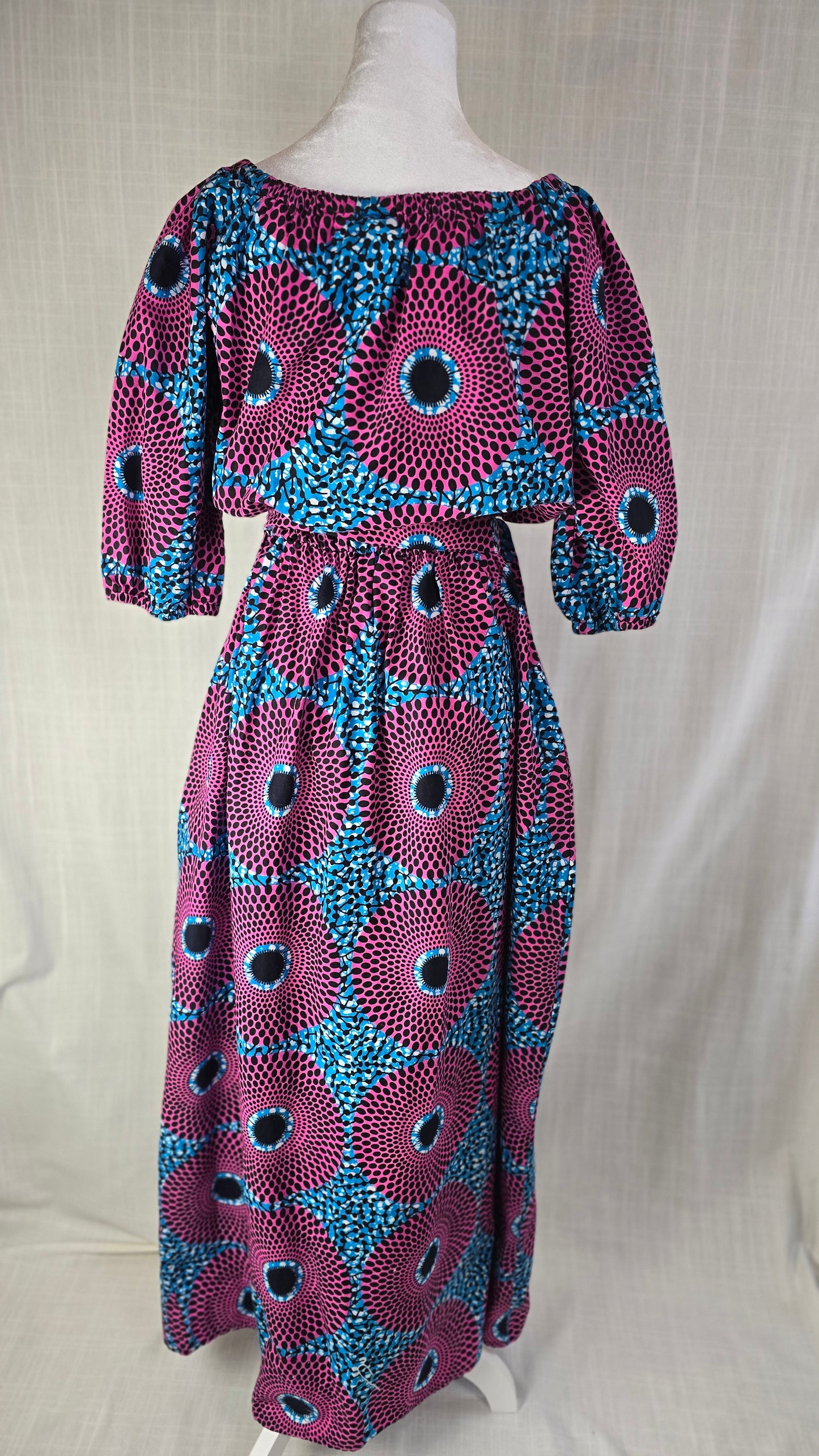 KaraChic Bold African Maxi Dress