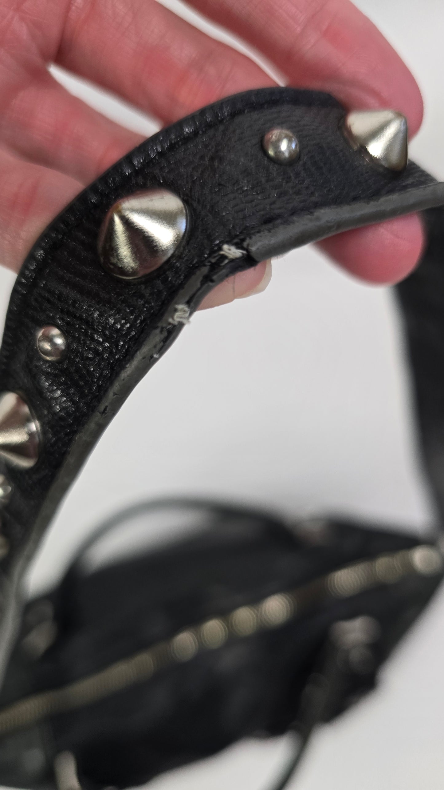 Betsey Johnson Black Lizard Embossed Satchel