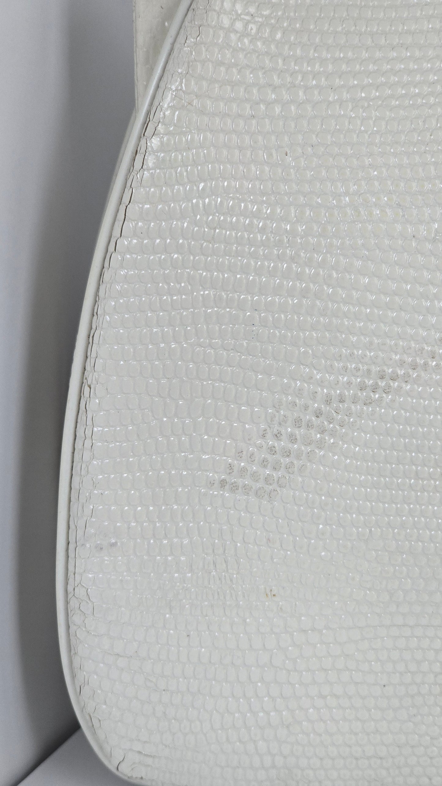 Mayer New York Genuine White Lizard Skin Clutch