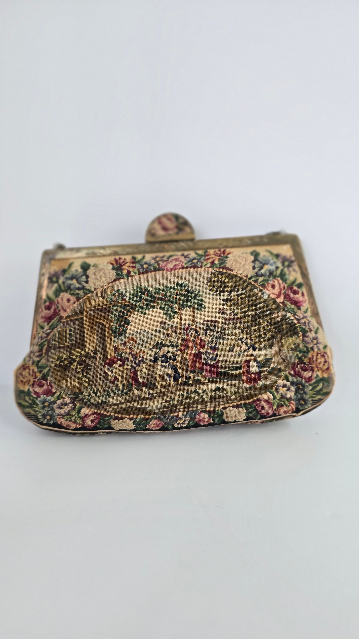 Austrian Micro Petit Point Evening Bag