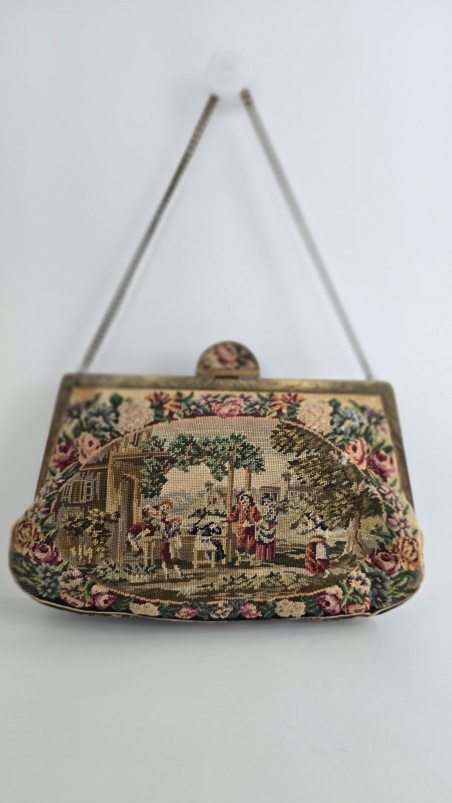 Austrian Micro Petit Point Evening Bag