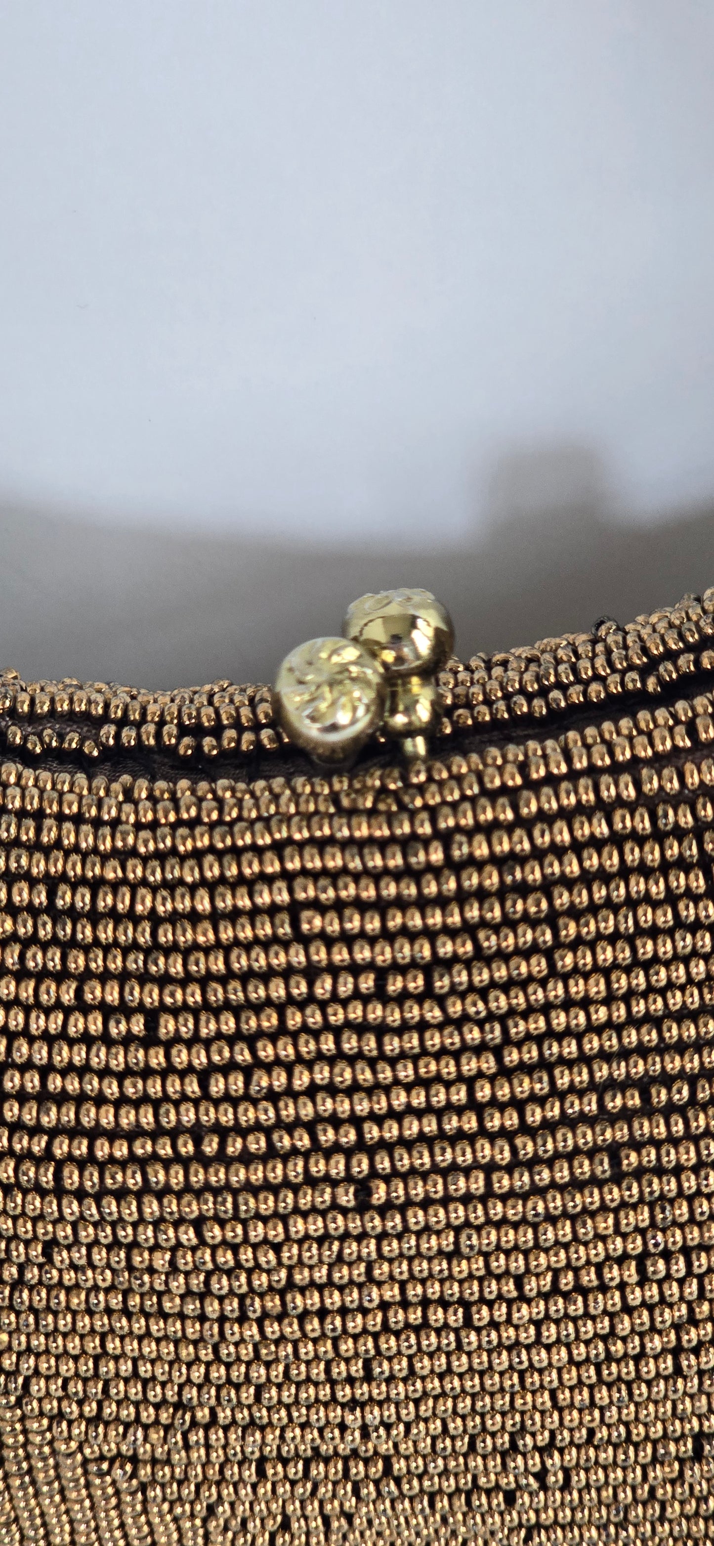 Vintage Richere by Walborg Gold Beaded Evening Bag