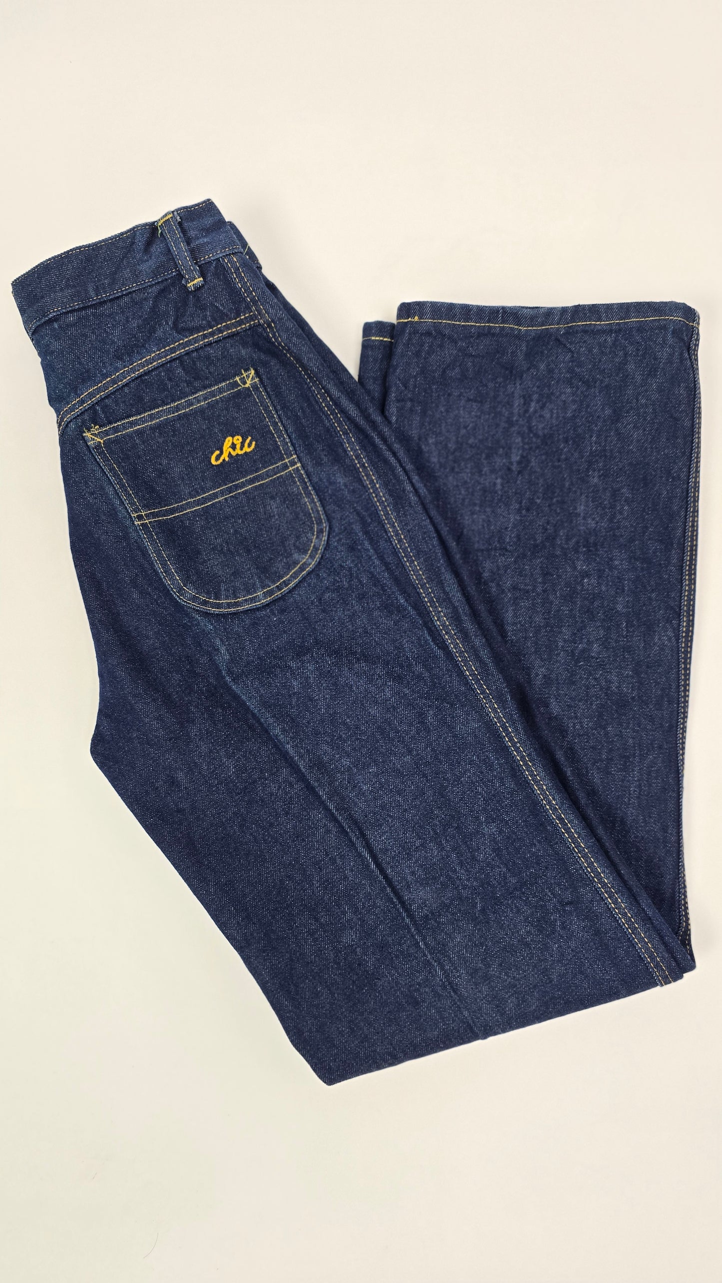 H.I.S. Vintage 1970s High-Rise Wide Leg Jeans