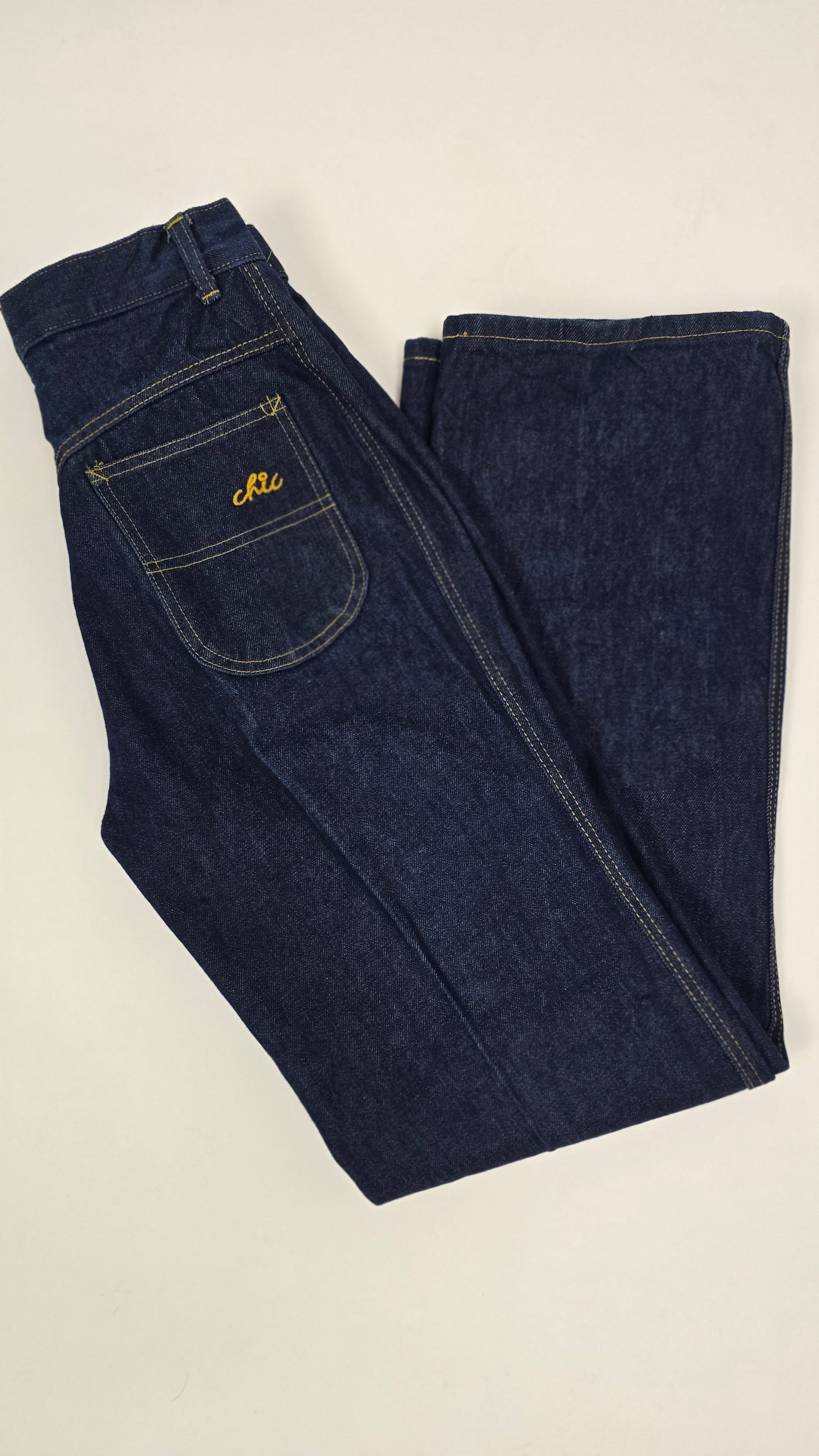H.I.S. Vintage 1970s High-Rise Wide Leg Jeans
