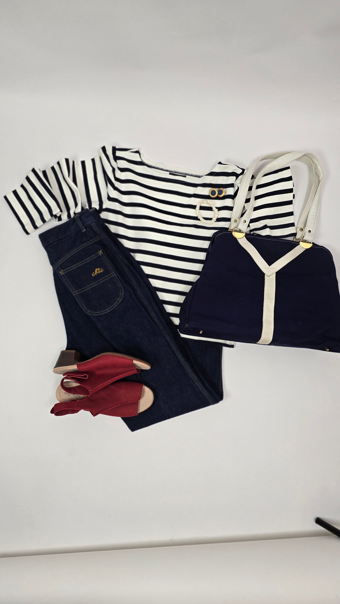 J.Crew Classic Fit Breton Stripe Boatneck Top