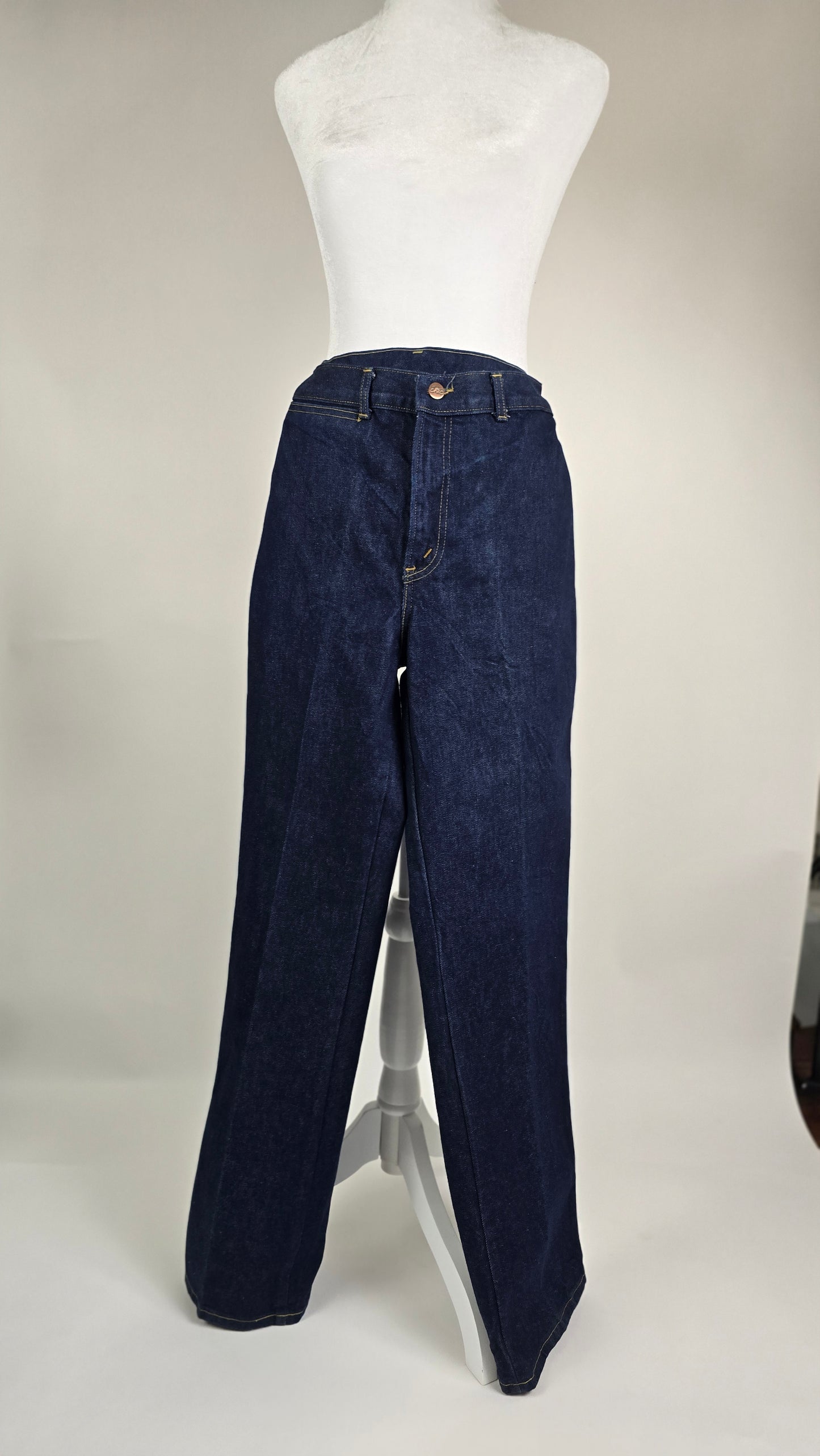 H.I.S. Vintage 1970s High-Rise Wide Leg Jeans
