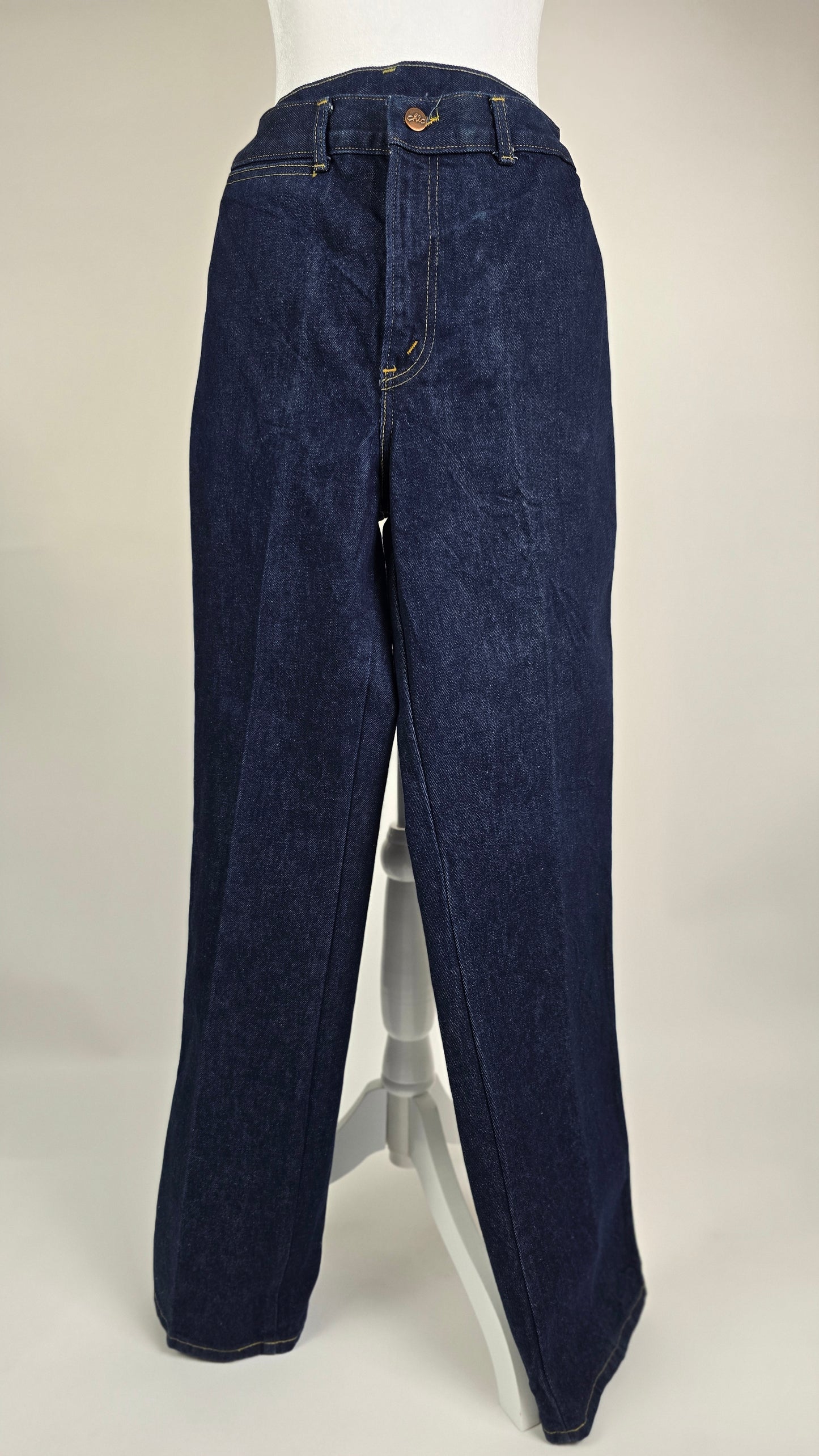 H.I.S. Vintage 1970s High-Rise Wide Leg Jeans