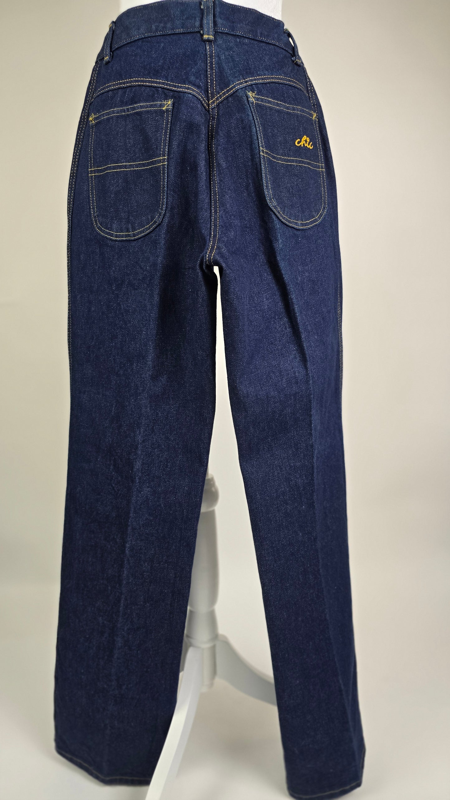 H.I.S. Vintage 1970s High-Rise Wide Leg Jeans