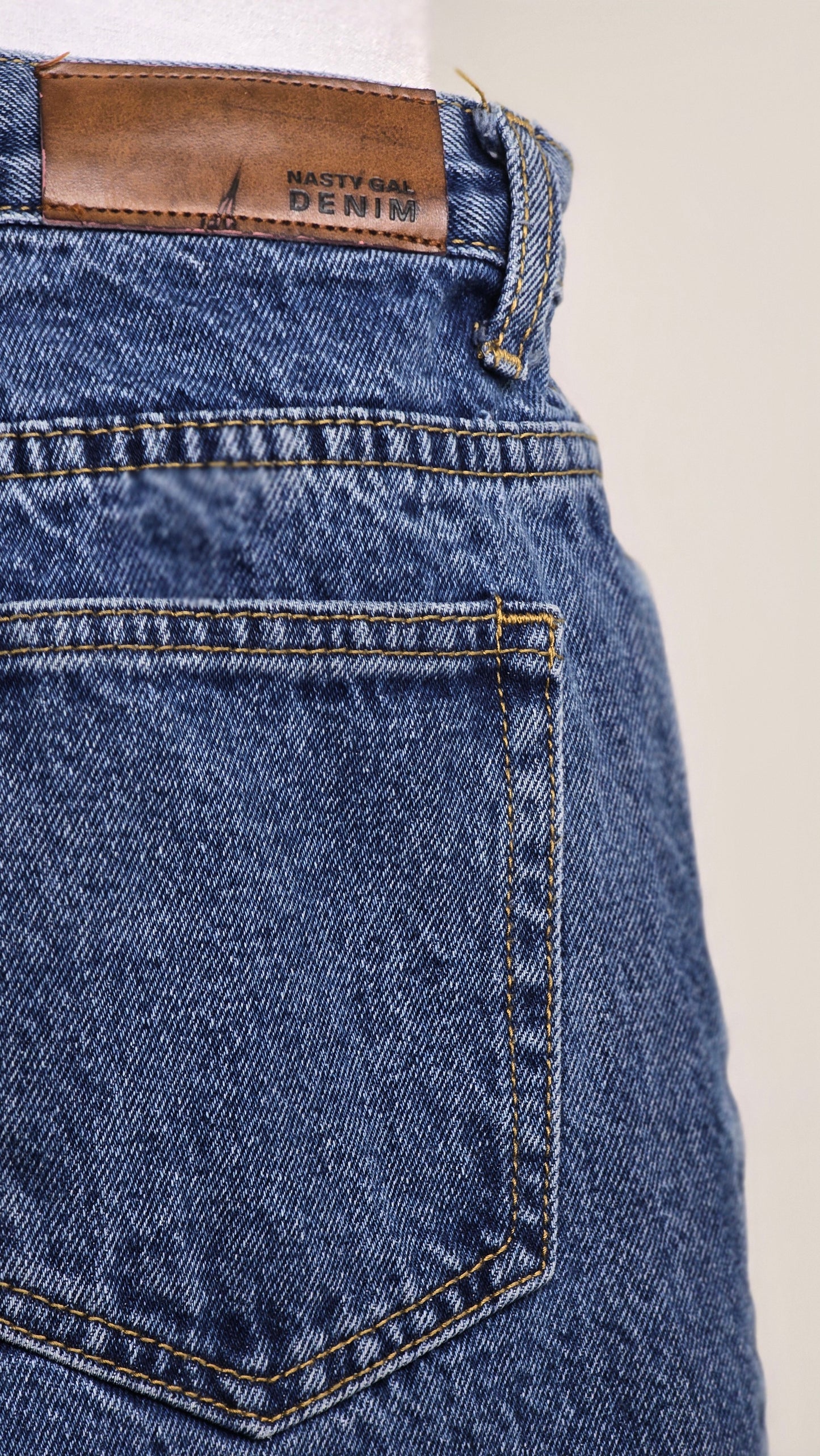 Nasty Gal High-Rise Wide Leg Jeans