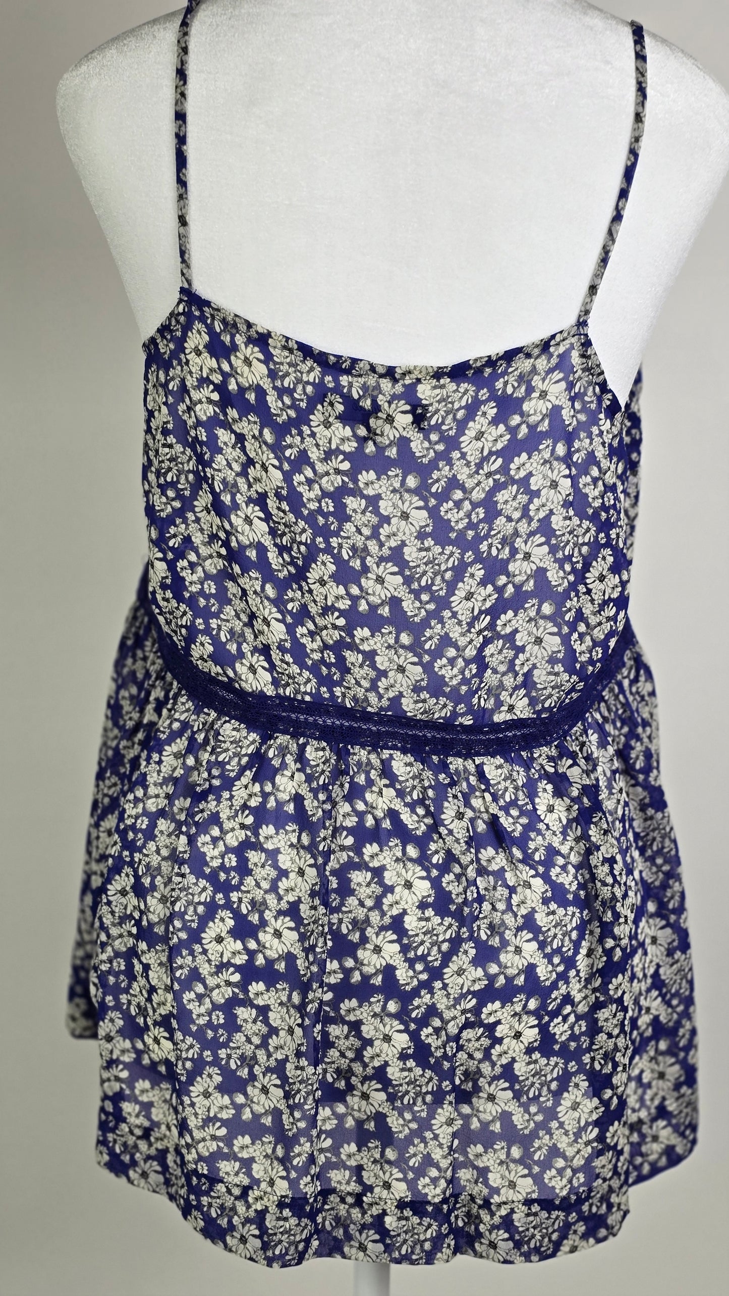 Madewell Floral Ruffle Cami