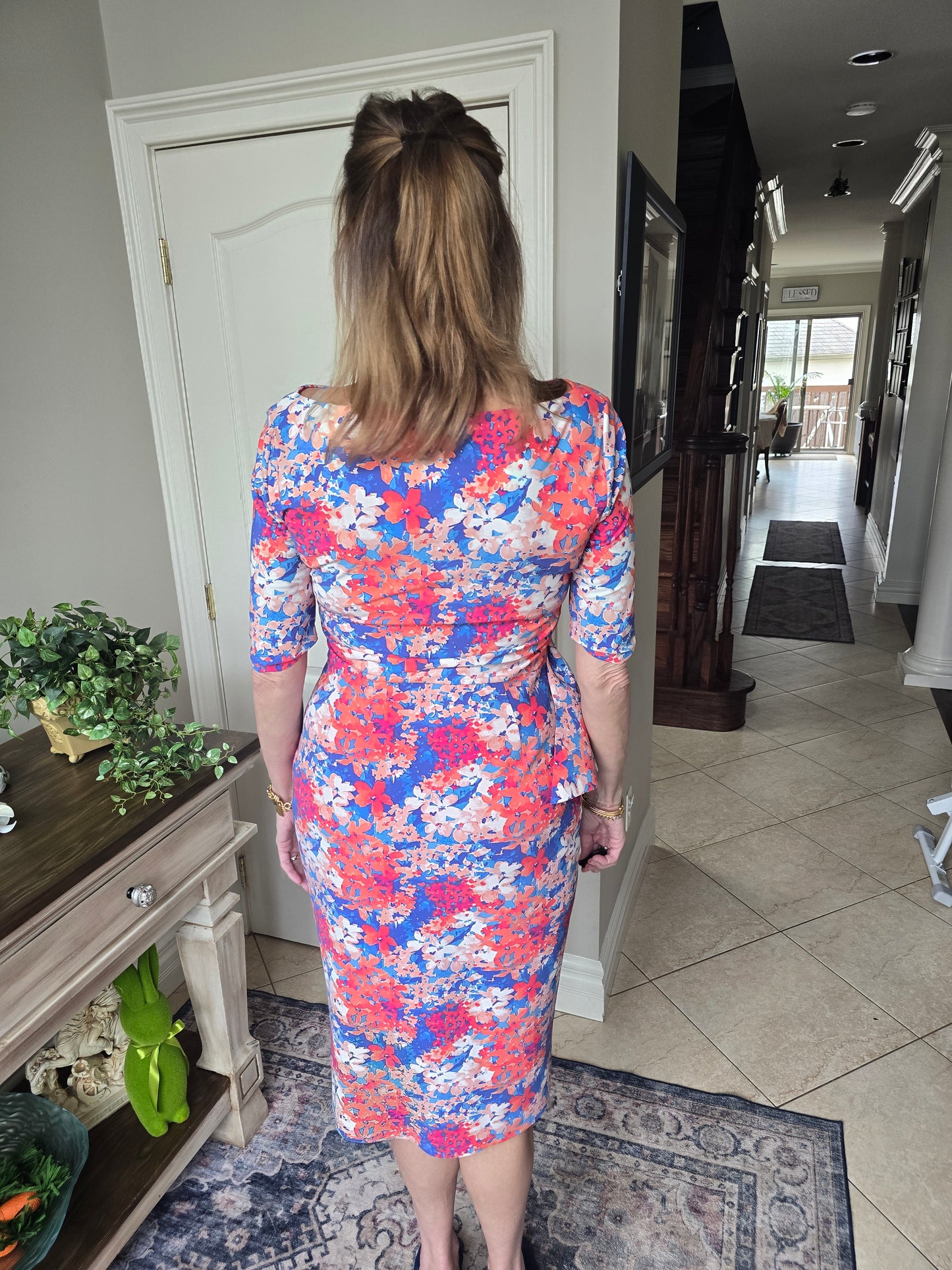 Chiara Boni La Petite Robe Floral Print Dress