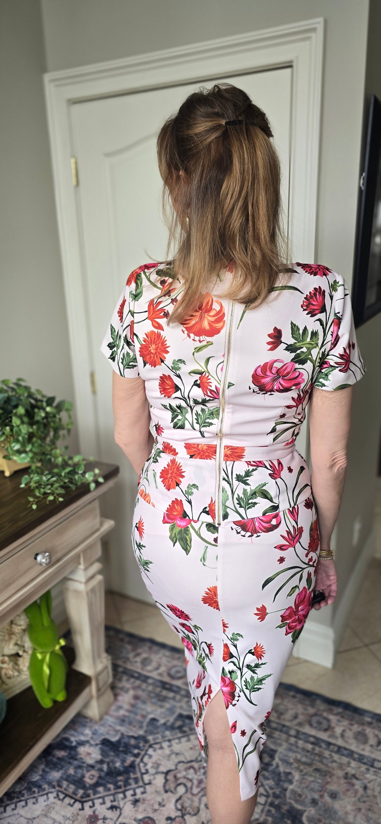 Alexa Admor Floral Dress