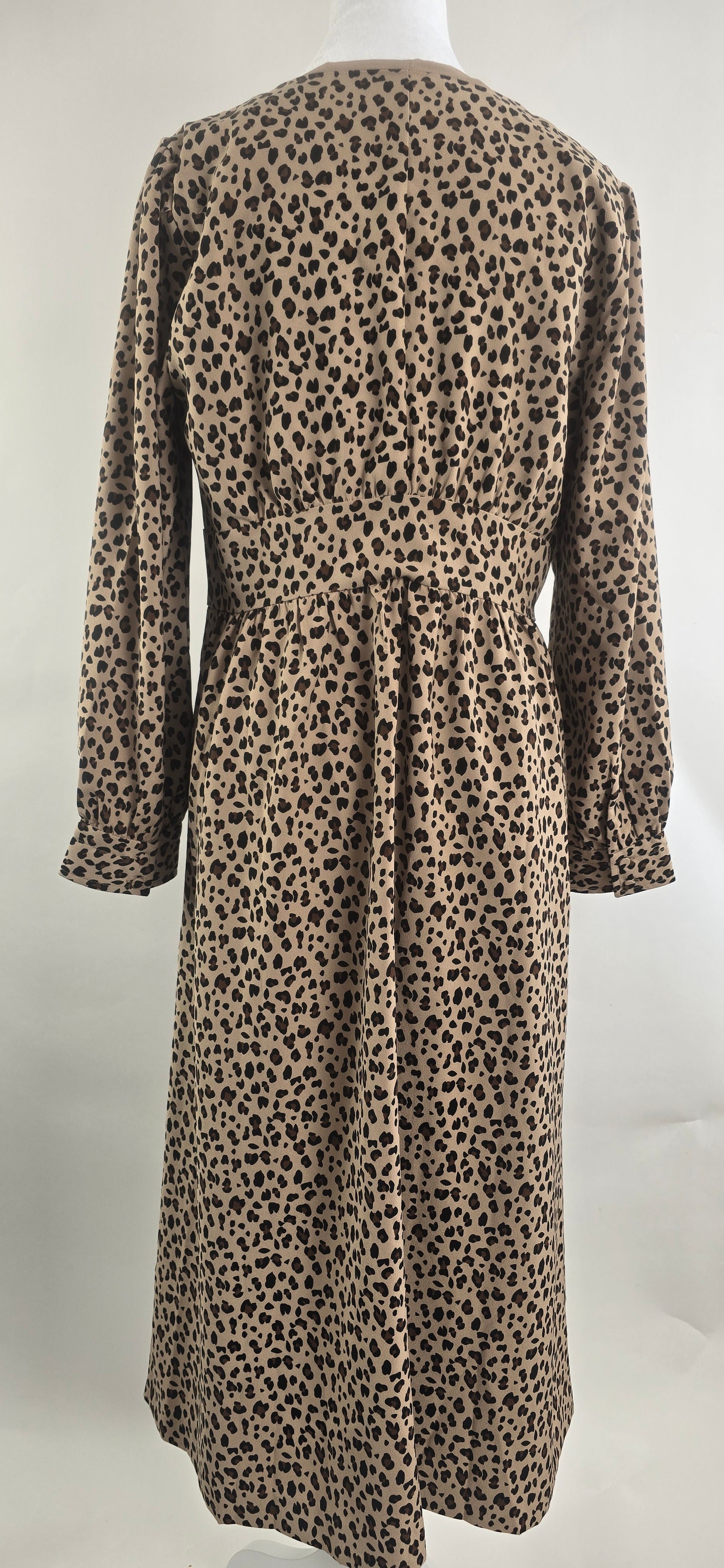 J.Crew Leopard Print Midi Dress