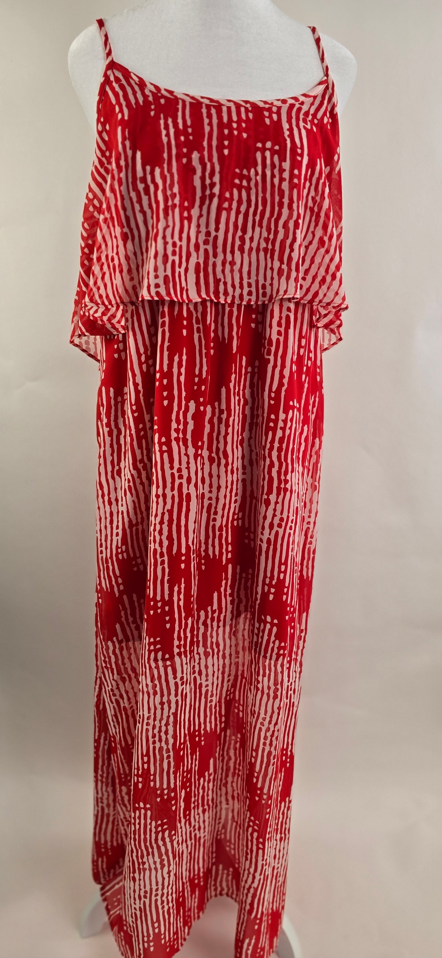 INC International Concepts Red Maxi Dress