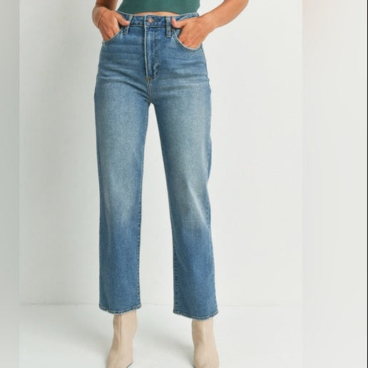 Just Black Denim High Rise Dad Jean