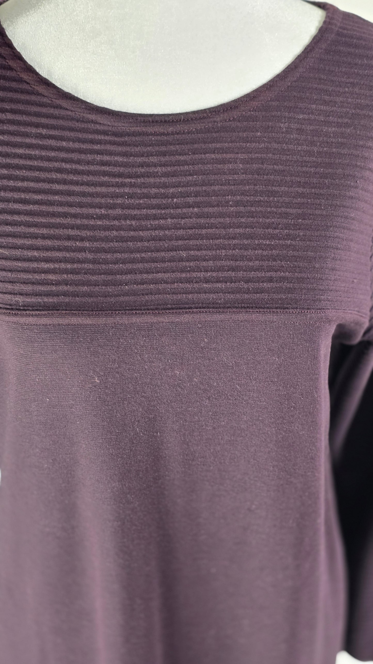 Coldwater Creek Ribbed Knit Maxi Dress