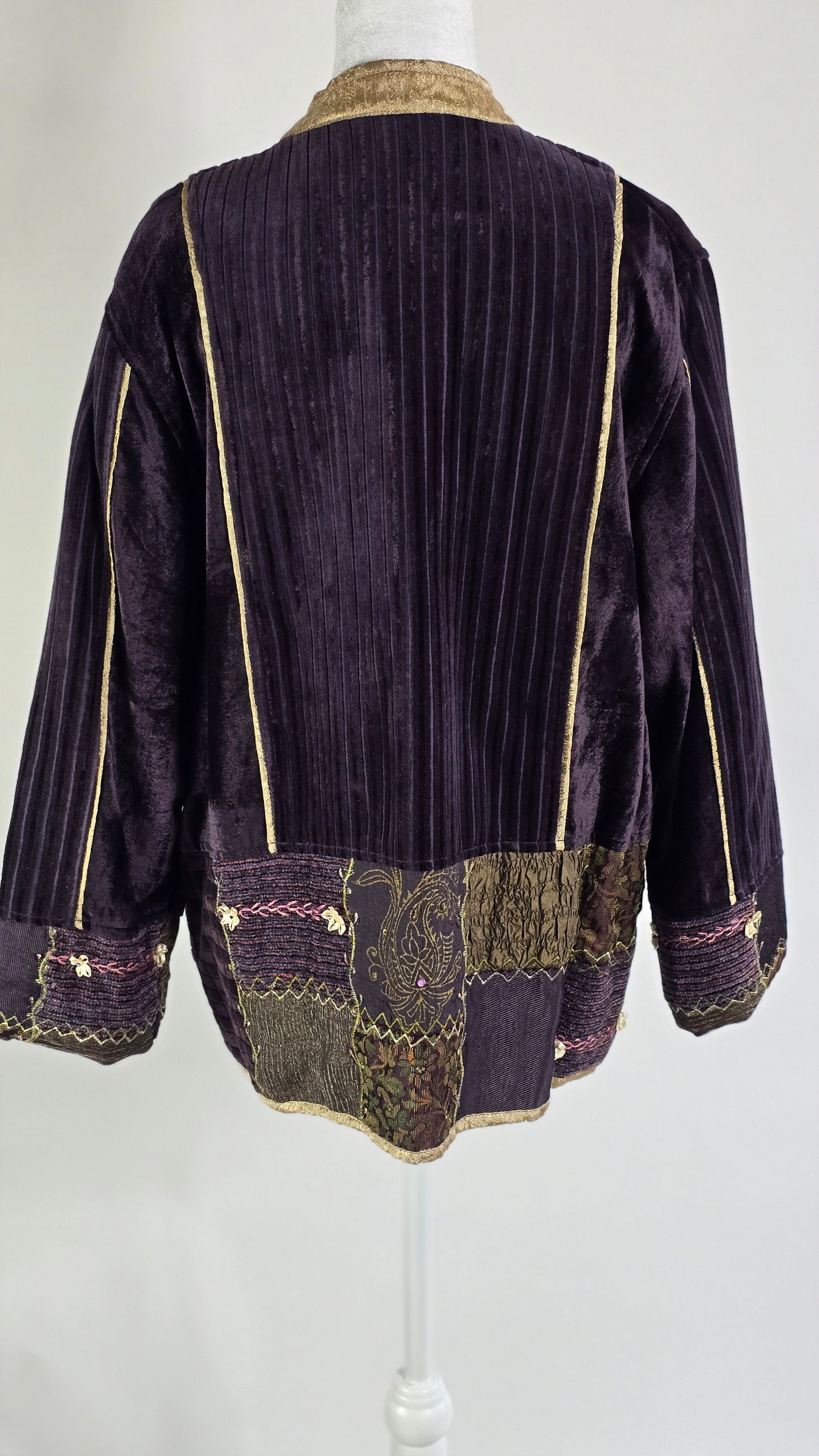 Flashback Velvet Patchwork Artisan Jacket