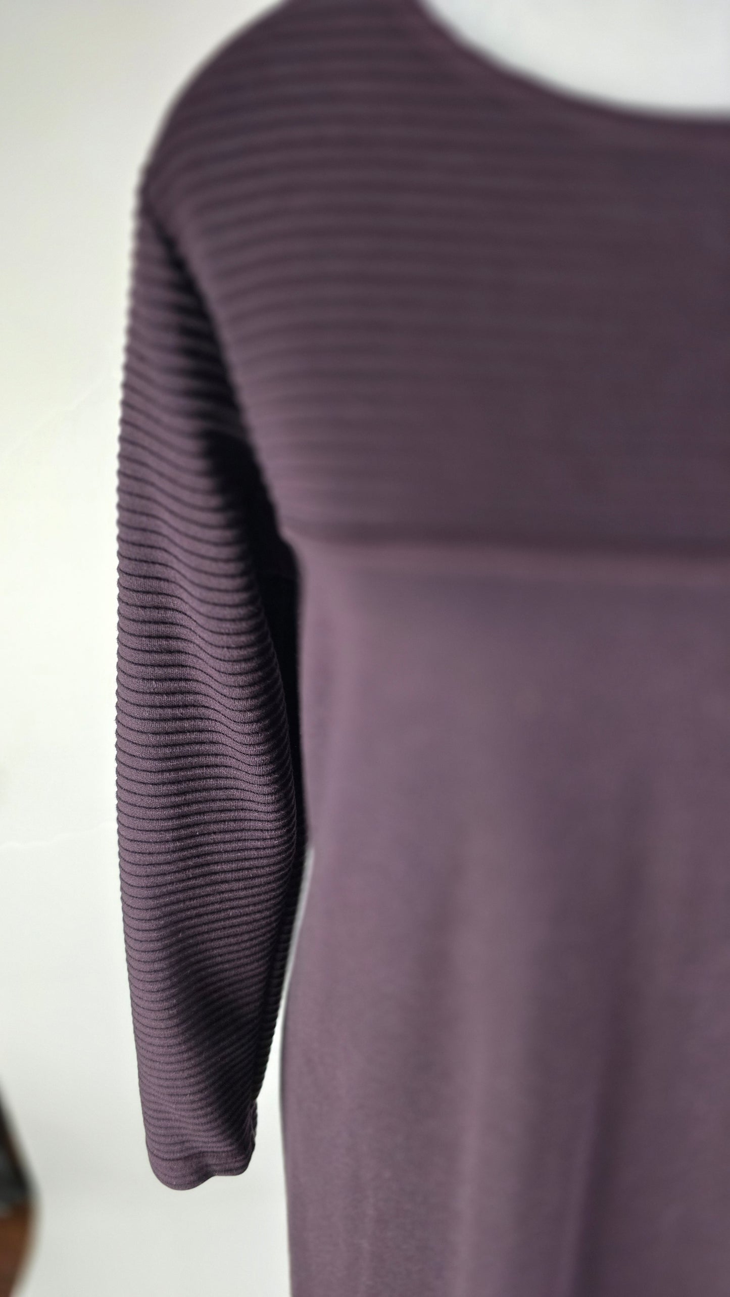 Coldwater Creek Ribbed Knit Maxi Dress