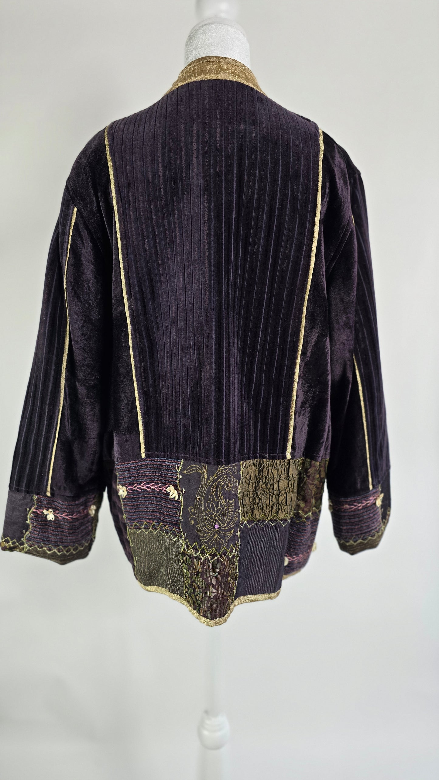 Flashback Velvet Patchwork Artisan Jacket