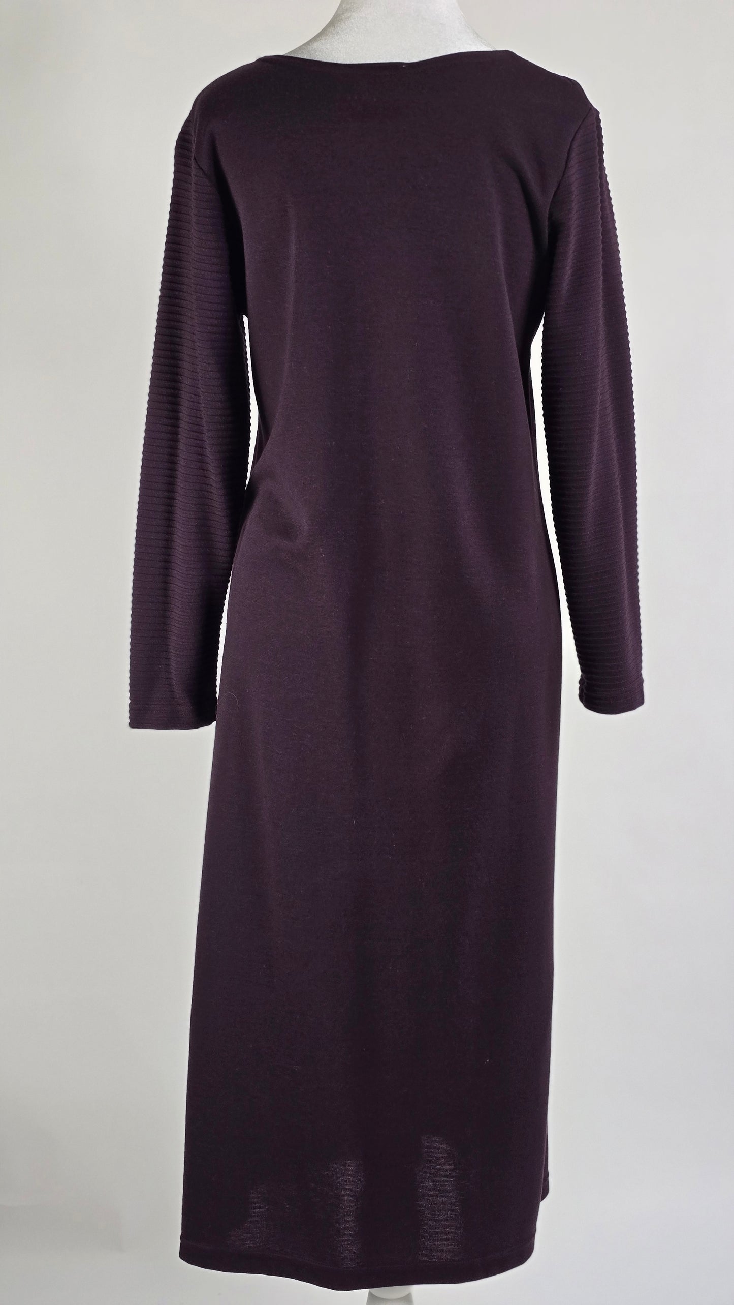 Coldwater Creek Ribbed Knit Maxi Dress