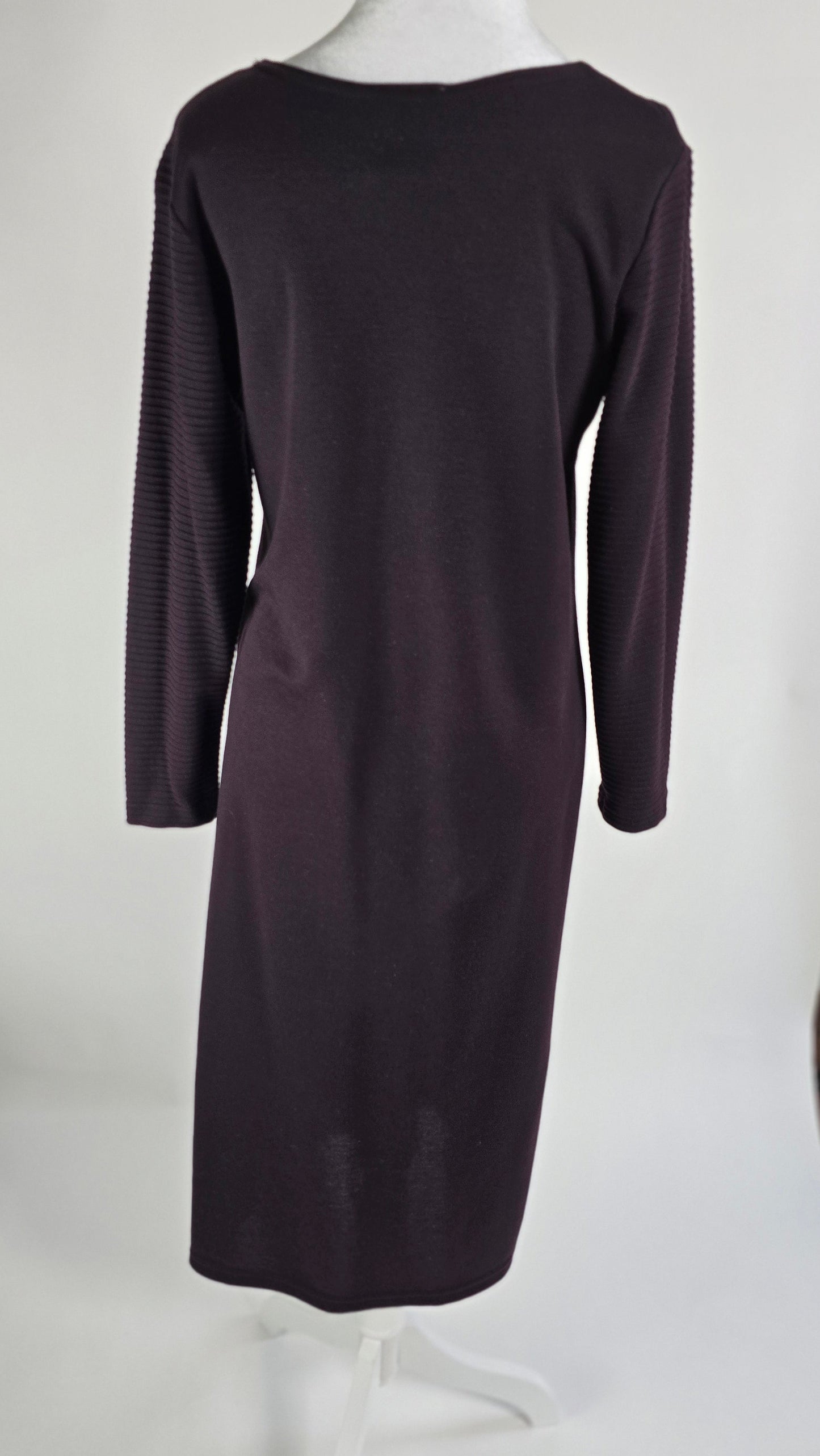 Coldwater Creek Ribbed Knit Maxi Dress