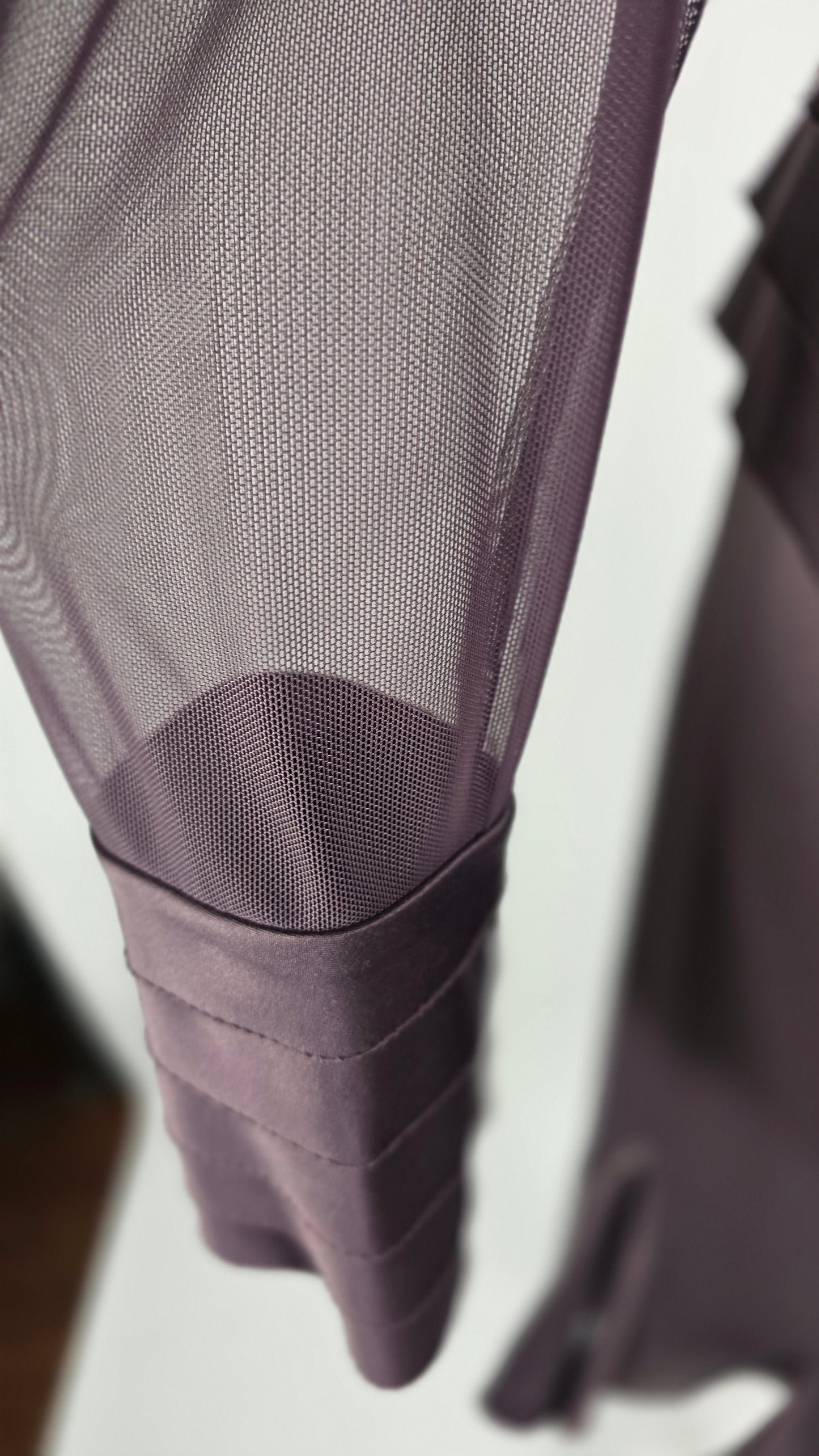 JS Collection Plum Satin 2-Piece Skirt Suit