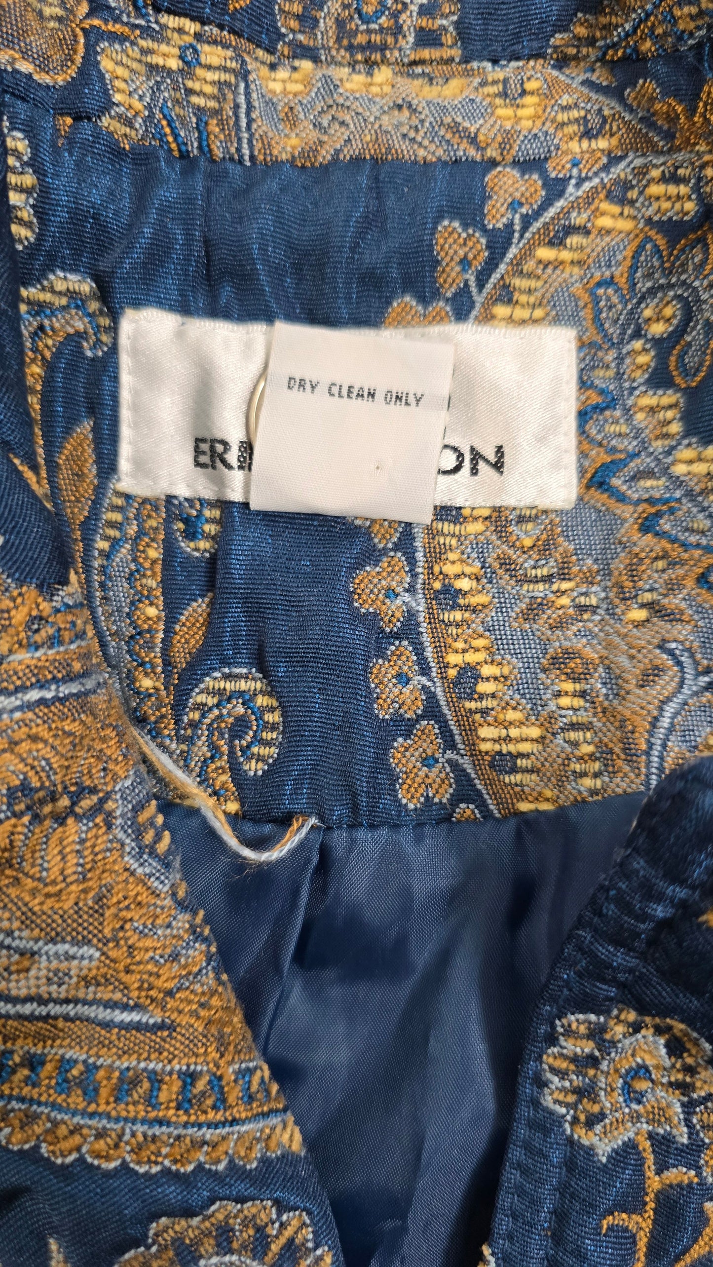 Erin London  Paisley Brocade Jacket
