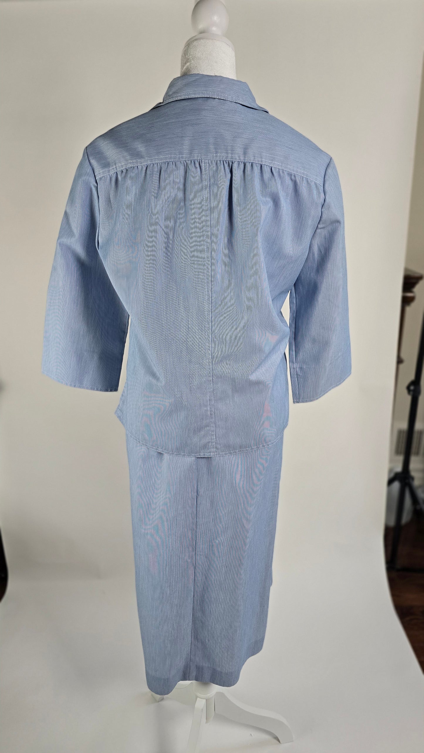 Vintage 1970's Parade Sleeveless Maxi Dress & Button Jacket