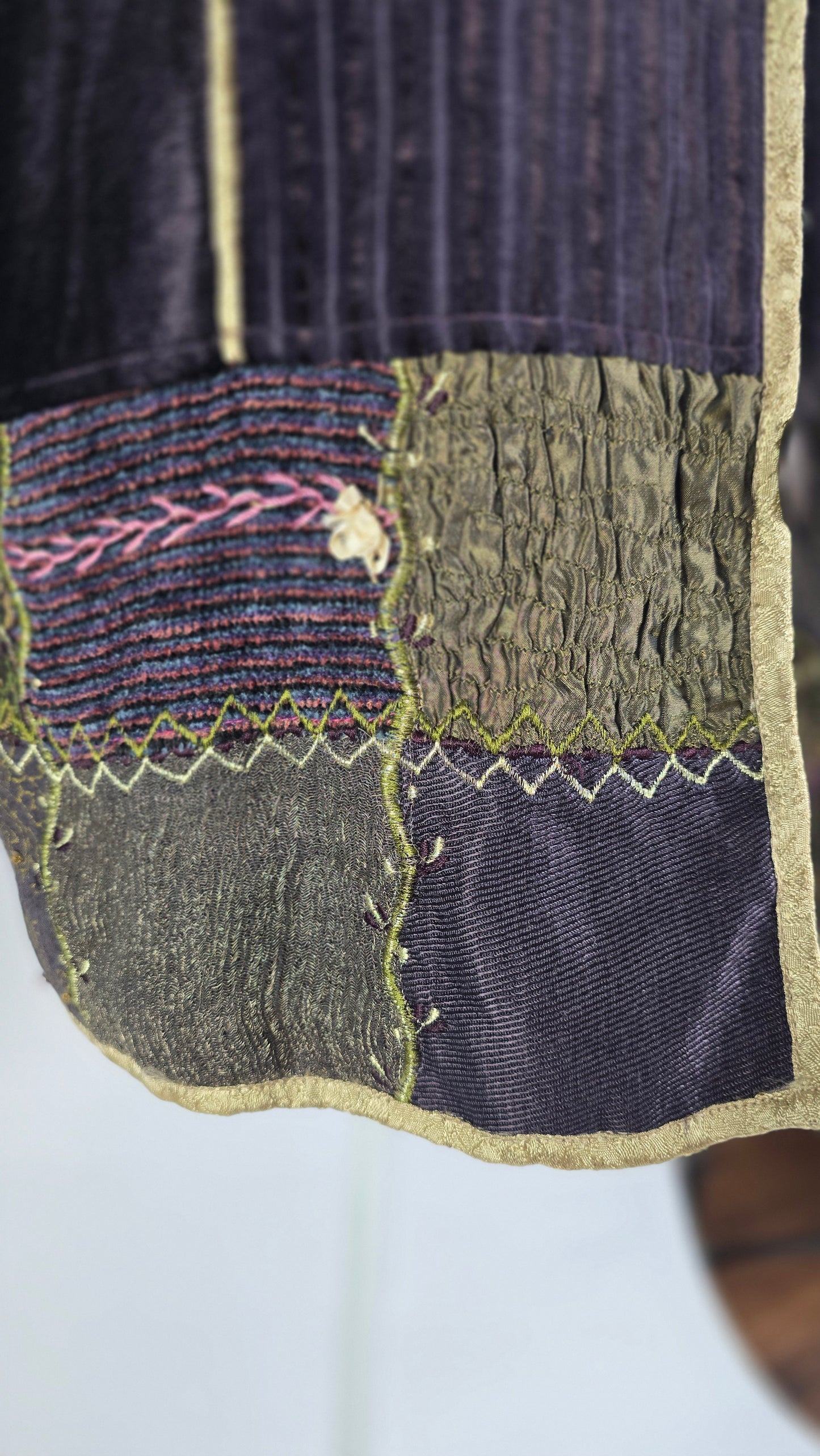 Flashback Velvet Patchwork Artisan Jacket