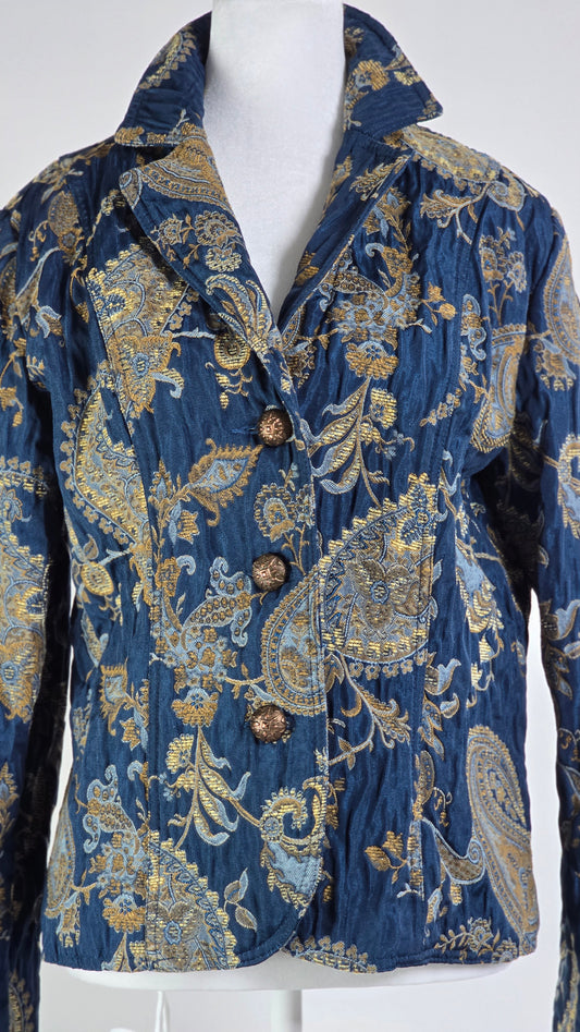 Erin London  Paisley Brocade Jacket