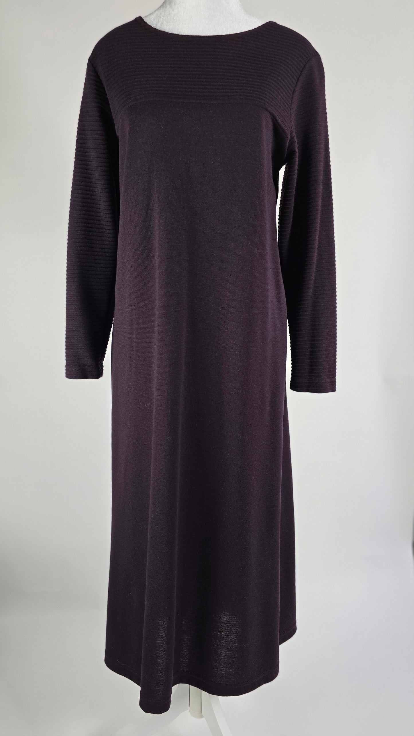Coldwater Creek Ribbed Knit Maxi Dress